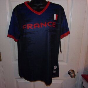 Outerstuff FIFA World Cup 23 Fan Top, Multicolor, France,  Woman's Large